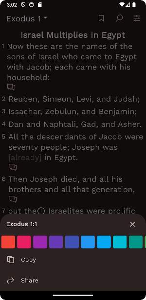 Amplified Study Bible Offline Screenshot 3
