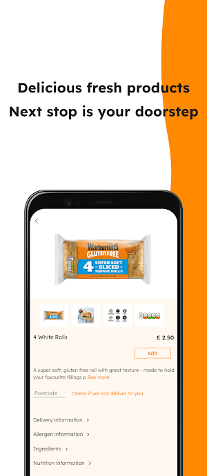 Warburtons Gluten Free Screenshot 2