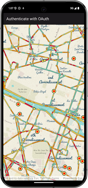 ArcGIS Maps SDK Sample Viewer Screenshot 1