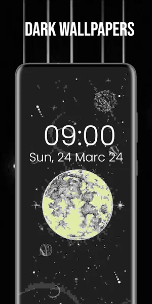Dark Wallpaper Screenshot 1