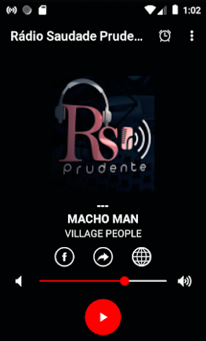 Rádio saudade Presidente Prudente Screenshot 0