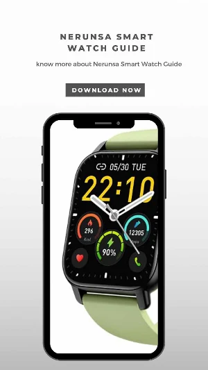 Nerunsa Smart Watch Guide Screenshot 1