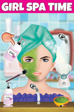 School Girls Fashion Makeups Screenshot 2