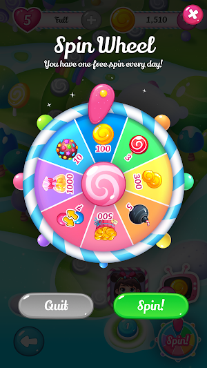 Purple Girl Match Adventure Screenshot 3