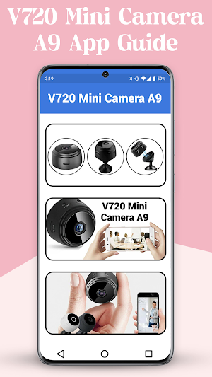 V720 Mini Camera A9 App Guide Screenshot 1