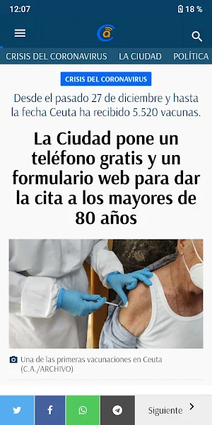Ceuta Actualidad Screenshot 0