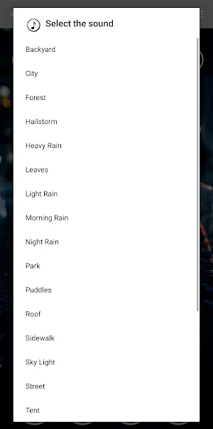 Rainy Day • Sleep Rain Sounds Screenshot 1