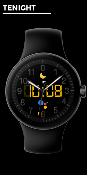 Tenight - watch face Screenshot 0