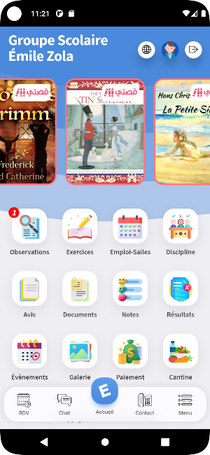 Groupe Scolaire Émile Zola Screenshot 2