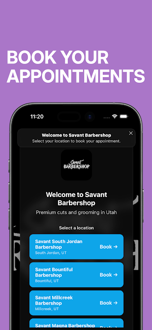 Savant Barbershop Screenshot 1