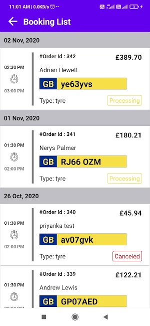 Autogarage Network Screenshot 1