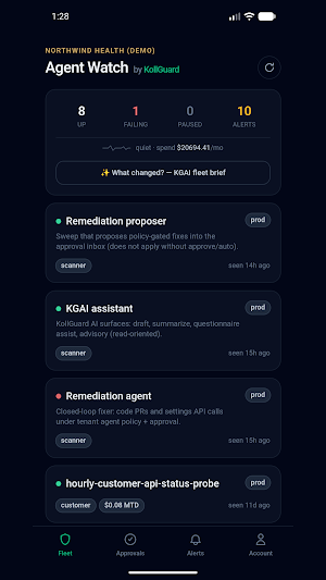 Agent Watch: AI Agent Monitor Screenshot 0