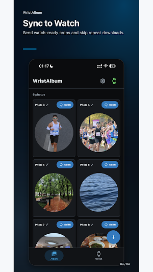 WristAlbum Screenshot 2
