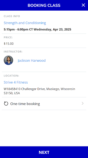Strive 4 Fitness Screenshot 1