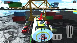 Oil Tanker Truck Parking Sim Screenshot 1