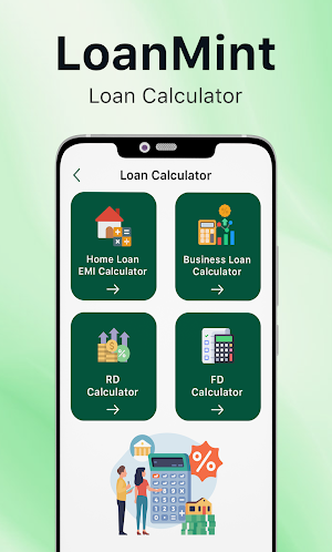 LoanMint : Loan EMI Calculator Screenshot 1