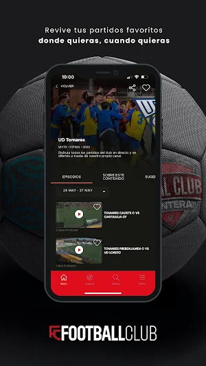 FootballClub Screenshot 2