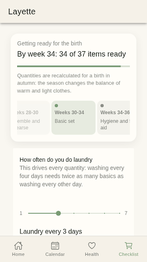 Baby Diary: Pregnancy & Care Screenshot 3