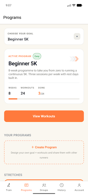 First Mile Runner Screenshot 0