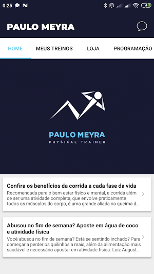 Paulo Meyra Physical Trainer Screenshot 1