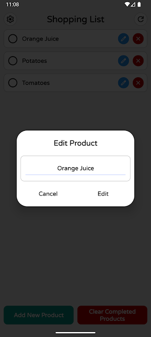 GoShopping - Shopping List Screenshot 1