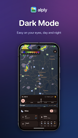 alply: Rain Radar Austria Screenshot 2