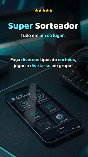 Sortear letra, nomes, números+ Screenshot 0