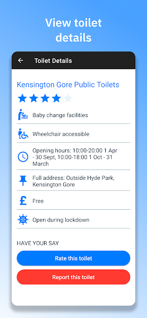 Toilets4London Screenshot 2