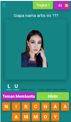 Tebak nama artis Indonesia Screenshot 0