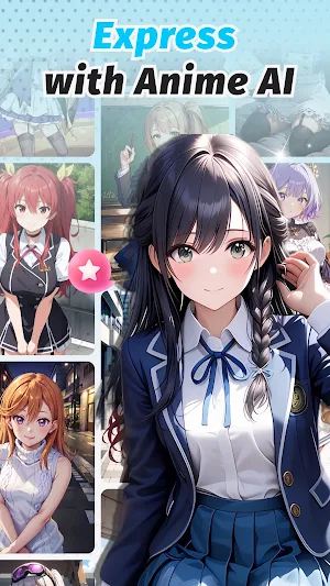 RosyChat: Create with Anime AI Screenshot 0