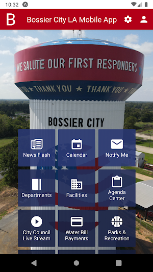 Bossier City LA Mobile App Screenshot 0