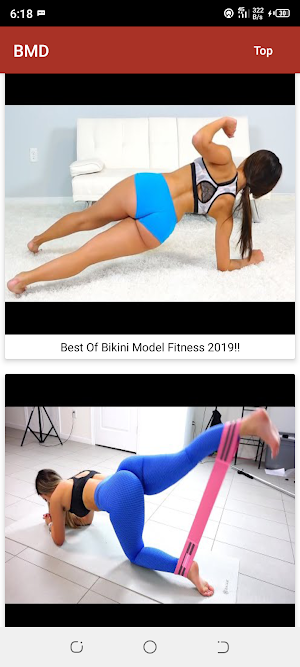 Bikini Model Fitness Screenshot 0