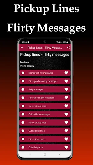 Pickup Lines - Flirty Messages Screenshot 0