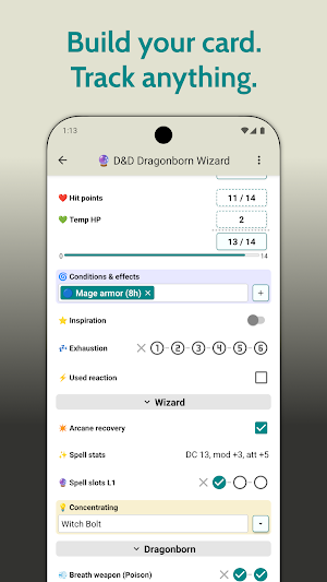 Dekard - RPG Value Tracker Screenshot 0