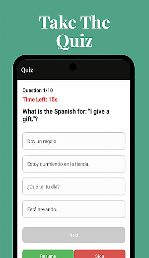 Learn & Speak Spanish Screenshot 2