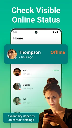 Last Seen, Online Tracker Screenshot 3