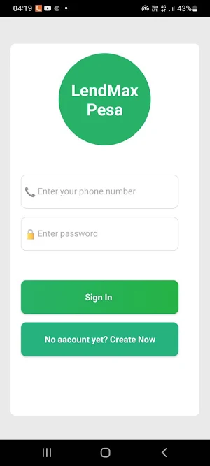 LendMax Screenshot 1