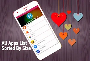 List My Apps ( Sorted By Name , Sorted by Size) Screenshot 2