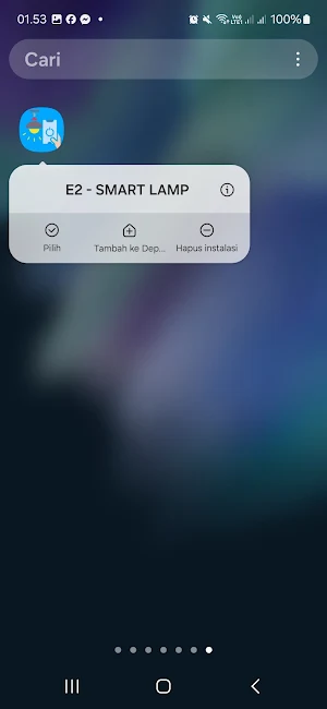 E2 - SMART LAMP Screenshot 0