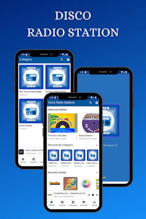 Disco Radio Stations Online Screenshot 0