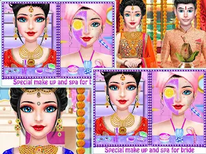 Indian Rani Girl Love Marriage, Dressup & Makeover Screenshot 0