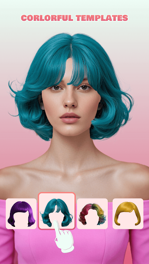 Short Hairstyle Helper Screenshot 2