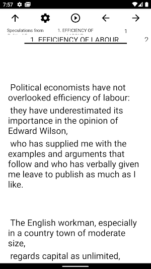 Book, Speculations from Political Economy Screenshot 1