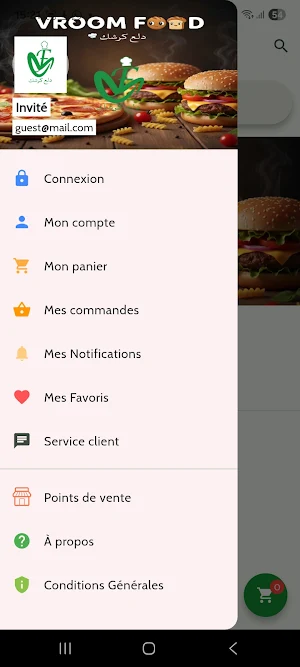 Vroom Food Screenshot 2