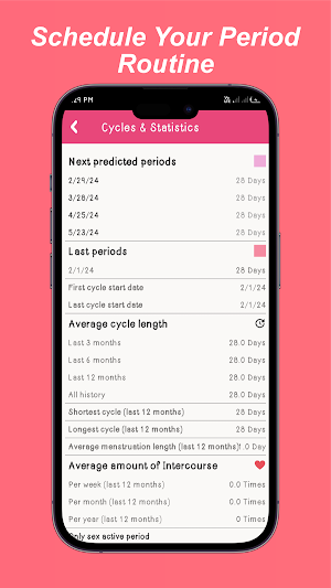 Ovulation: Period Tracker Screenshot 3