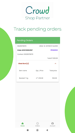 CROWD - Shop partner Screenshot 0