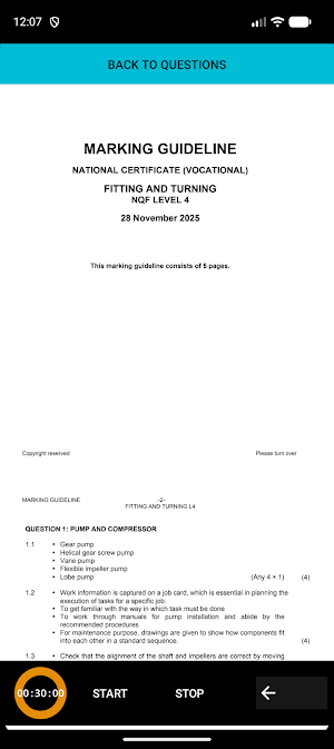 TVET NCV Fitting and Turning Screenshot 3