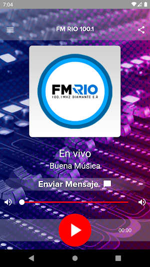 Fm Rio 100.1 Screenshot 0