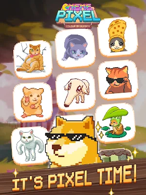 Pixel Meme - Paint By Number Screenshot 0