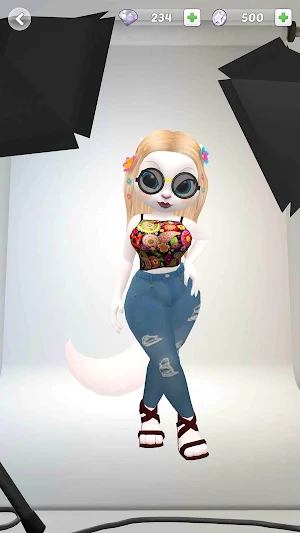 Kimmy Superstar: Talking Fashion Cat Screenshot 3